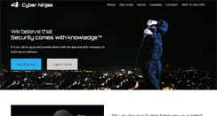 Desktop Screenshot of cyberninjas.com