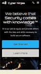 Mobile Screenshot of cyberninjas.com